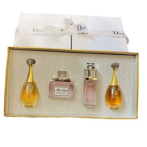 dior miniature perfume set|christian dior perfume miniature sets.